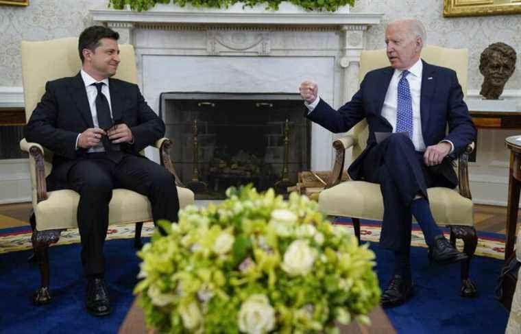 Biden and Zelensky agreed to pursue ‘diplomacy’ and ‘deterrence’ against Moscow