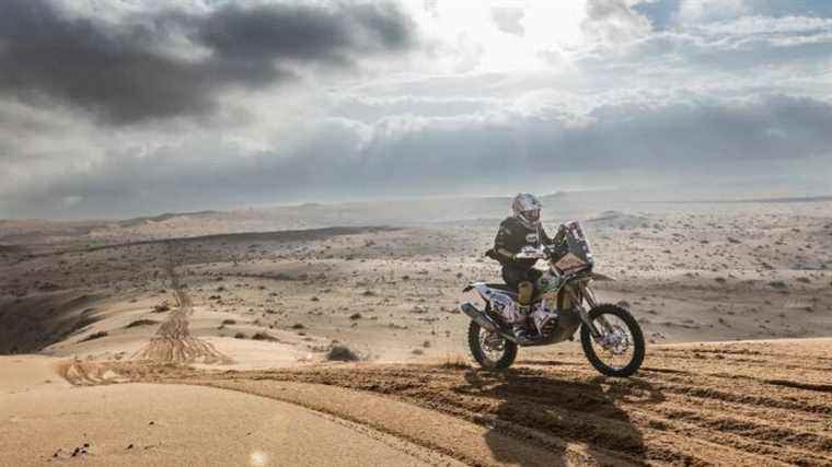 Breton Julien Jagu looks back on his first Dakar on a motorcycle