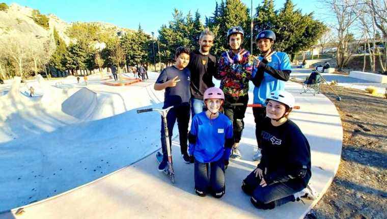 CAVAILLON / The new skatepark at the Grenouillet leisure center