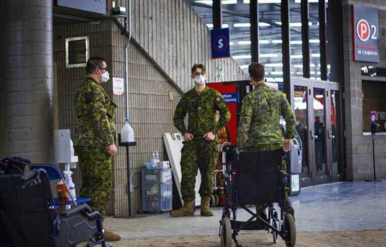 COVID-19: the army leaves the vaccination centers of Quebec, little busy