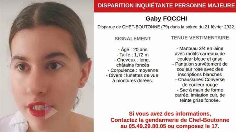 Call for witnesses to find a 20-year-old young woman in Deux-Sèvres