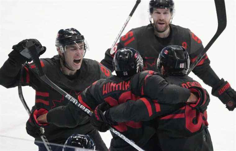 Canada easily beats Germany 5-1 in first game of men’s hockey