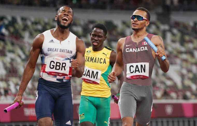 Canadian relay earns silver after British team disqualified from Tokyo Olympics