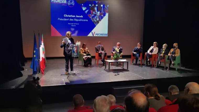 Christian Jacob in Biarritz to mobilize and reassure the support of Valérie Pécresse