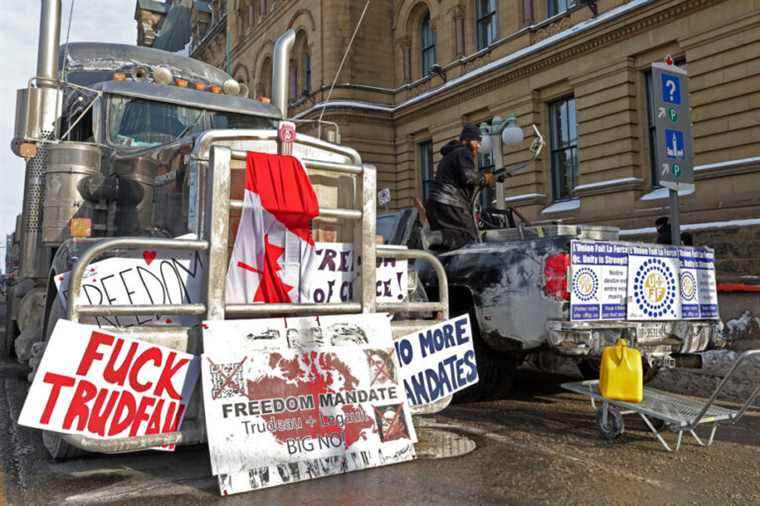 Convoy of Truckers in Ottawa |  Quebecer accused of uttering threats