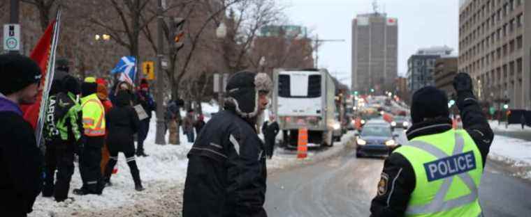 Convoy of demonstrators: the police will not tolerate “any act of violence”