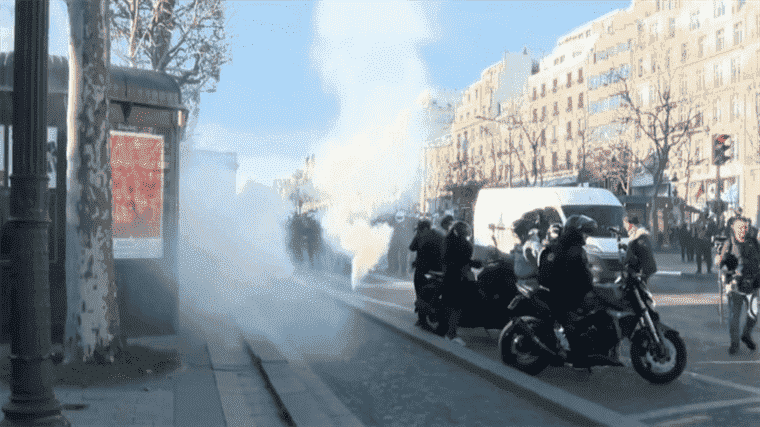 “Convoy of freedom”: assessment of a day of demonstration under tension in Paris