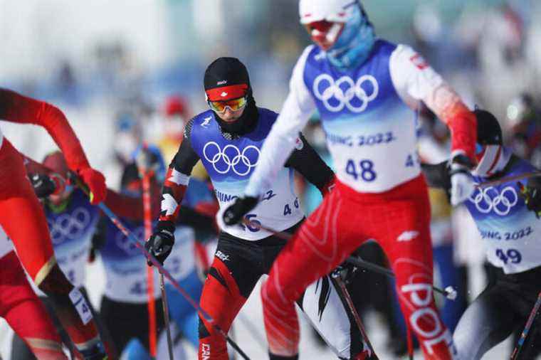 Cross-country skiing |  The wind and a broken ski do not stop Olivier Léveillé