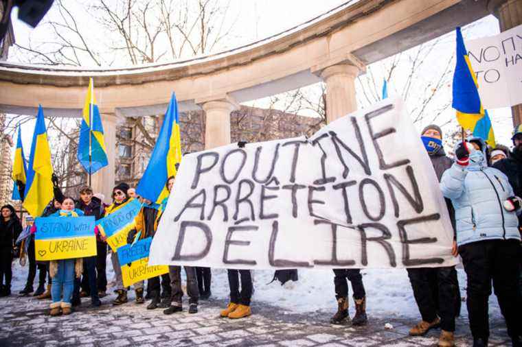 Demonstration in Montreal |  “Hands Off Ukraine”