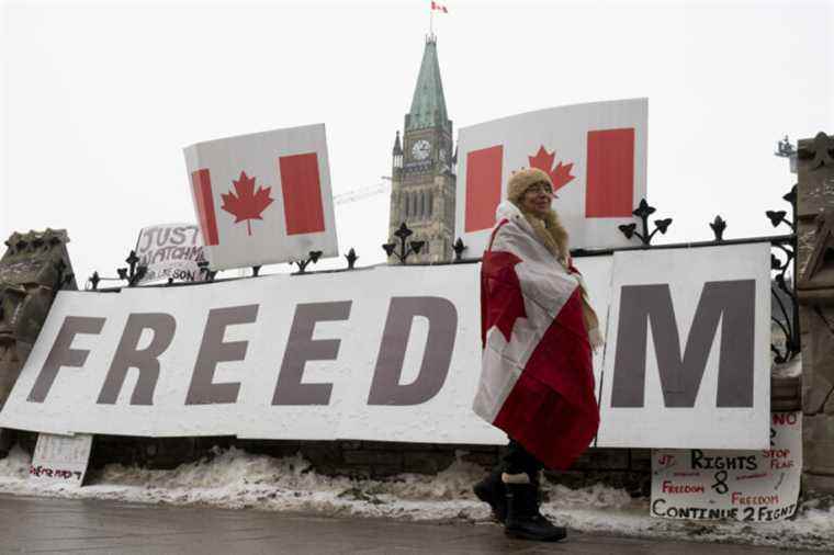 Demonstration in Ottawa |  23 arrests, more than 1,300 tickets