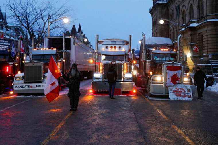 Demonstration in Ottawa |  Another tense day on the horizon