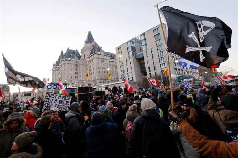 Demonstration in Ottawa |  Over 50 incidents reported, including 11 hate crimes