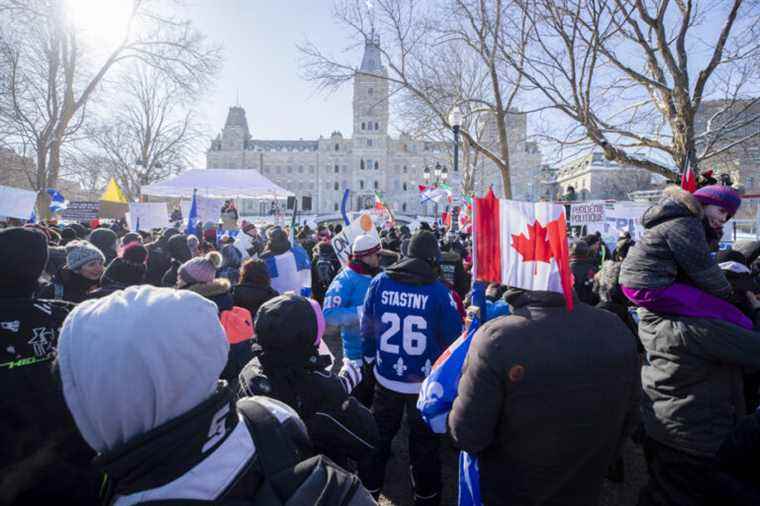 Demonstration in Quebec |  More popular than Bonhomme, welcomes an organizer