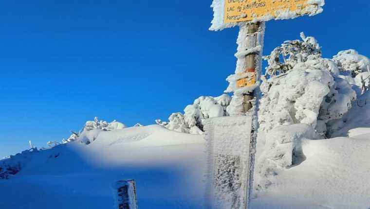 Discovering the Puy de L’Ouire in the snow with Patrice Villemejane