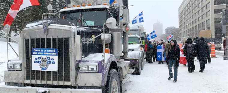 Disproportionate demonstrations according to the mayor of Quebec