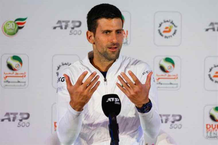 Djokovic back in Dubai