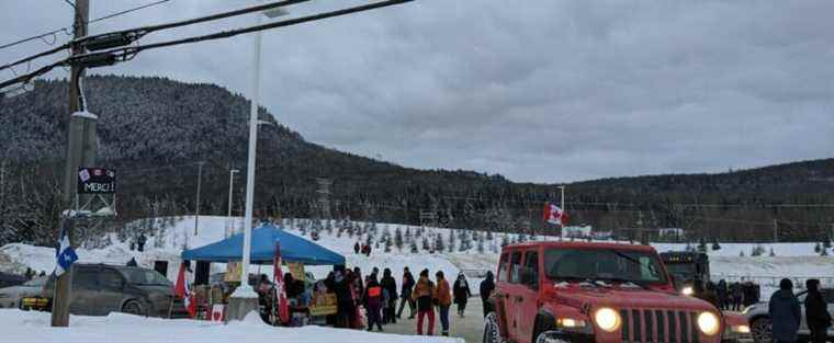 [EN IMAGES] Convoy to Quebec: large welcoming committee at Stoneham