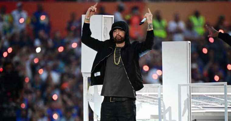 Eminem supported by his daughter at the Super Bowl: Hailie has become a charming young woman!