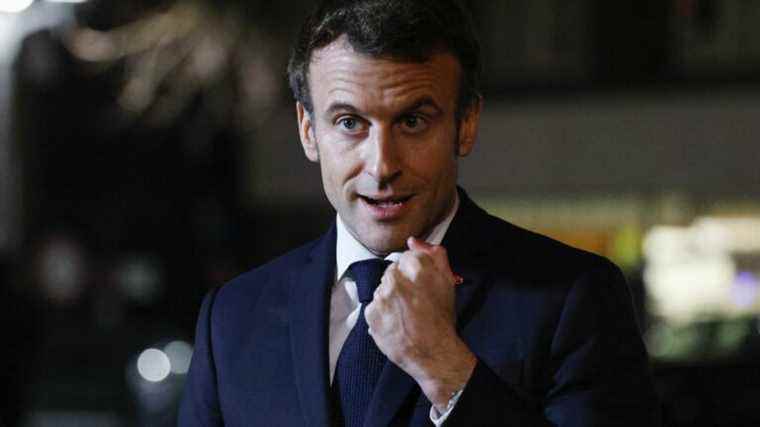 Emmanuel Macron does not rule out going to Russia to find a diplomatic solution to the Ukrainian crisis