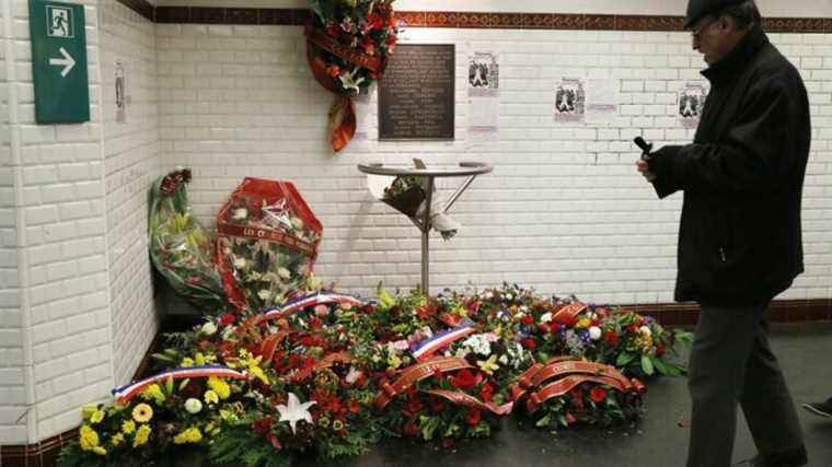 Emmanuel Macron pays tribute to the victims, a first for a President of the Republic