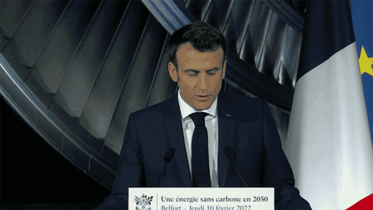 Emmanuel Macron unveils his plan to revive the sector