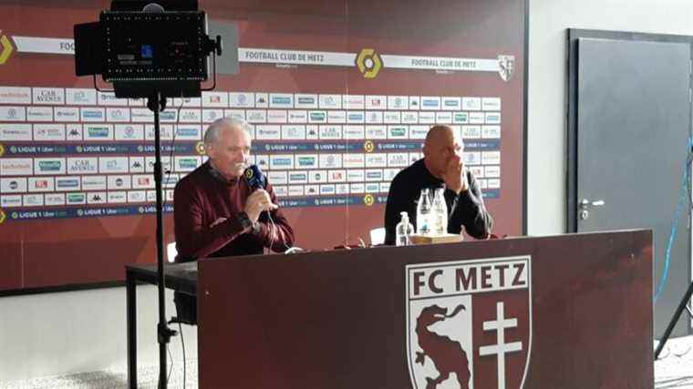 FC Metz supports its coach, Fred Antonetti, expelled last Friday in Lille