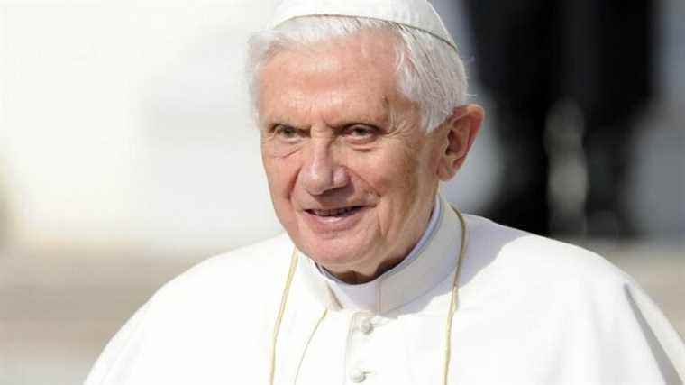 Former Pope Benedict XVI apologizes to victims