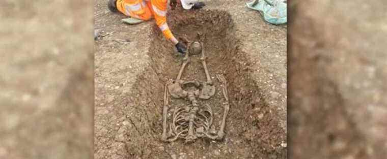 Forty decapitated skeletons found in England