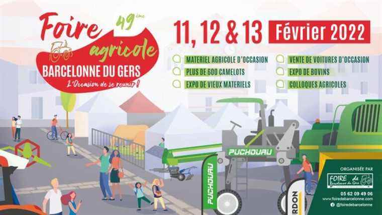 France Bleu Gascogne live from the 49th agricultural fair in Barcelona du Gers on February 11