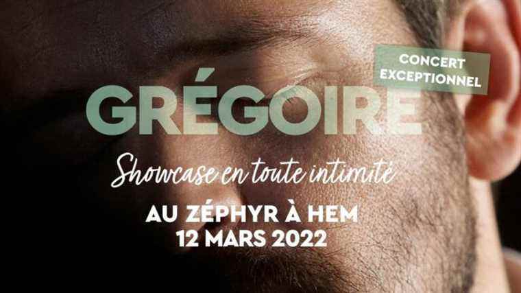 France Bleu offers you your VIP meeting with Grégoire on March 12 at Zéphyr de Hem