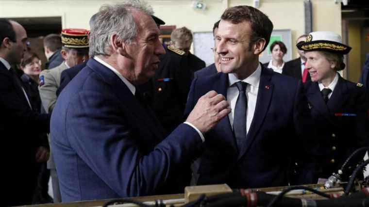 François Bayrou recalls his promises to Emmanuel Macron