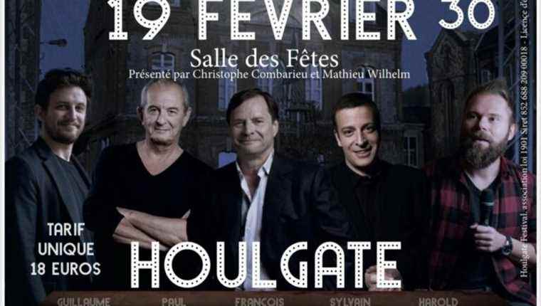 François Rollin, Sylvain Mirouf and others in Absolutely Hilarious at Houlgate