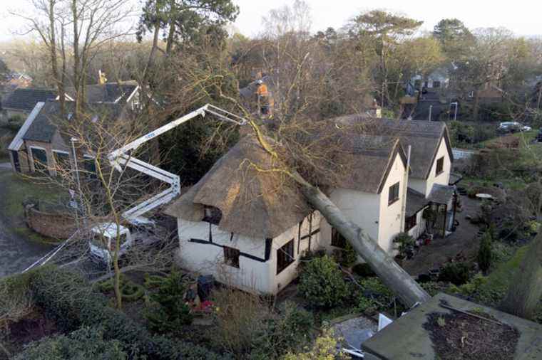 Franklin Storm |  Floods and strong winds in England