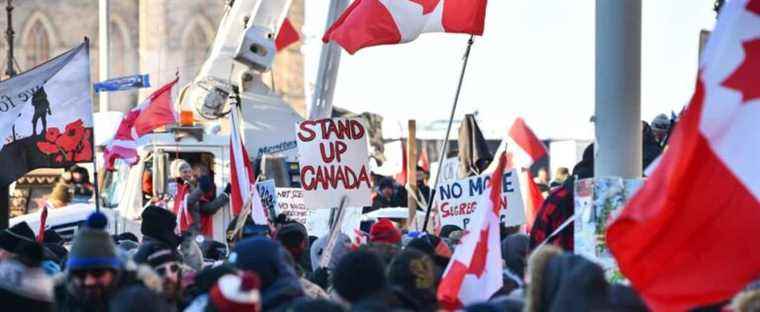 “Freedom convoy”: a more or less respected horn break in Ottawa