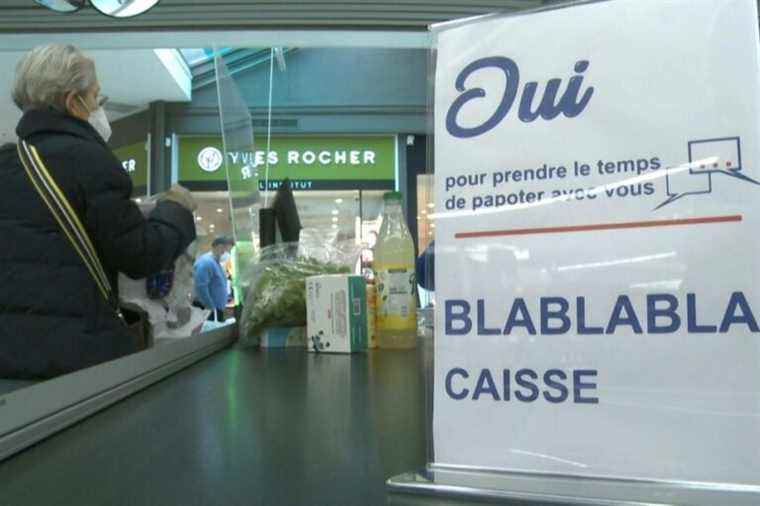 French supermarkets |  “Slow checkouts” to reconnect with customers