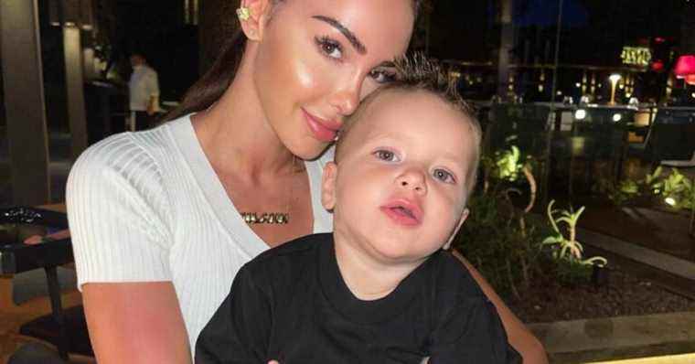 “I will never prevent him from being who he is”: Nabilla criticized, her son Milann (2 years old) puts on gloss