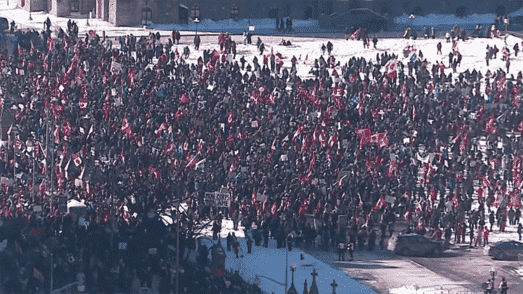 In Canada, truck drivers are mobilizing against compulsory vaccination in the “freedom convoy”