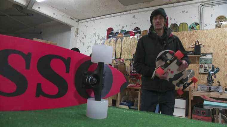 In Isère, young entrepreneurs transform snowboards into eco-responsible skates