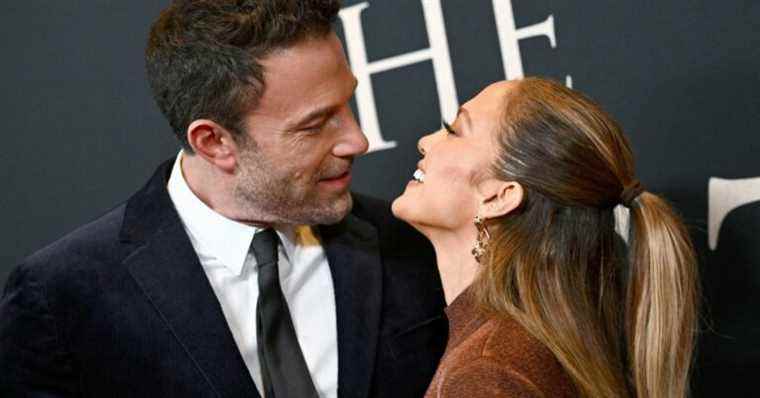 Jennifer Lopez and Ben Affleck: Hand in hand, the couple is tender and complicit