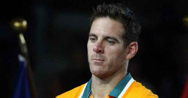 Juan Martin Del Potro bids farewell to the world of tennis: the tennis player collapses at the end of the match