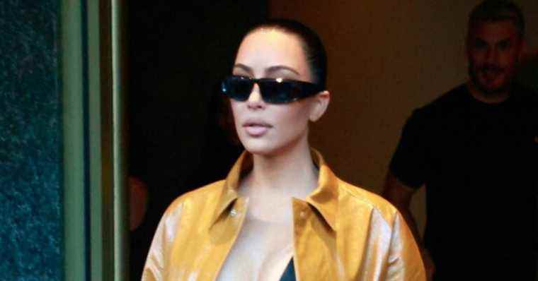 Kim Kardashian: Exposed bra and latex outfit, she sets Fashion Week on fire