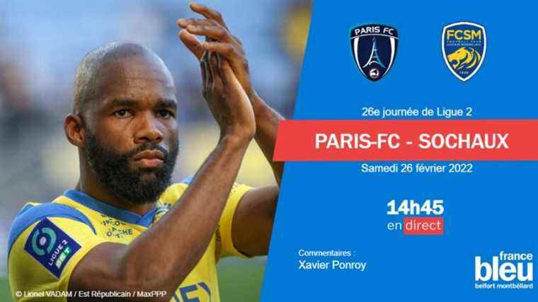 LIVE – Ligue 2: experience the trip of FC Sochaux against Paris FC