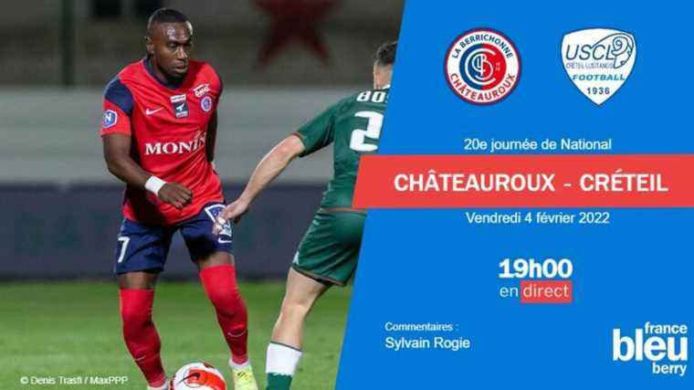 LIVE – National: follow the Berrichonne match against Créteil