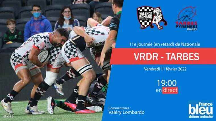 LIVE – Rugby: the VRDR receives Tarbes, follow the 11th day (late) of National