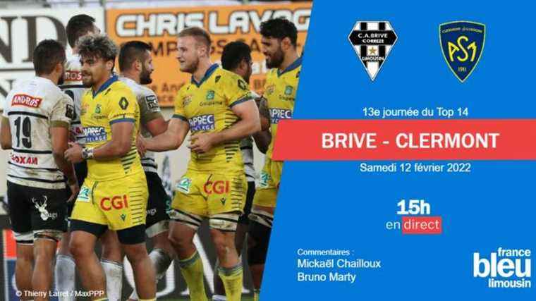 LIVE – TOP 14, 13th day late: follow the 103rd Massif Central derby between Brive and Clermont