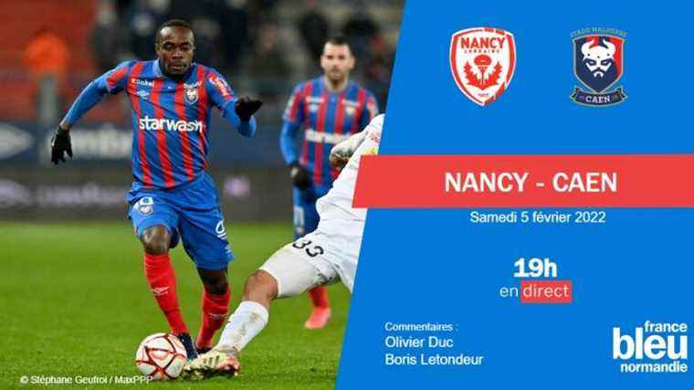 Ligue 2 (J23): Caen on the revival at the red lantern Nancy