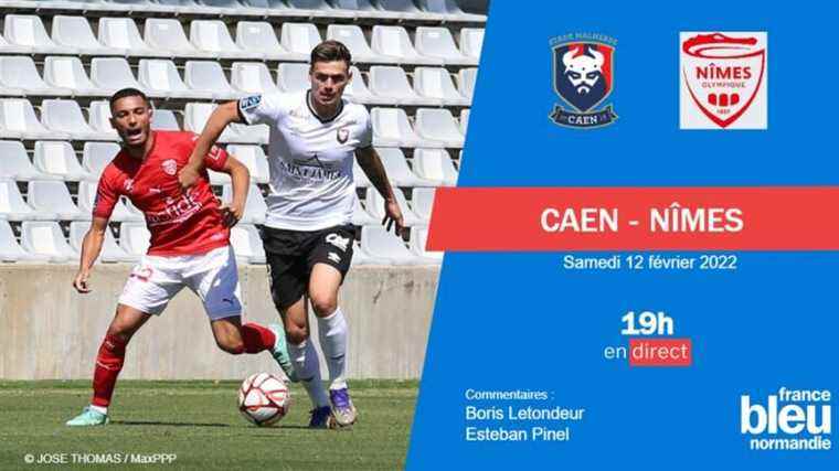 Ligue 2 (J24): Caen welcomes Nîmes to get away from the red zone