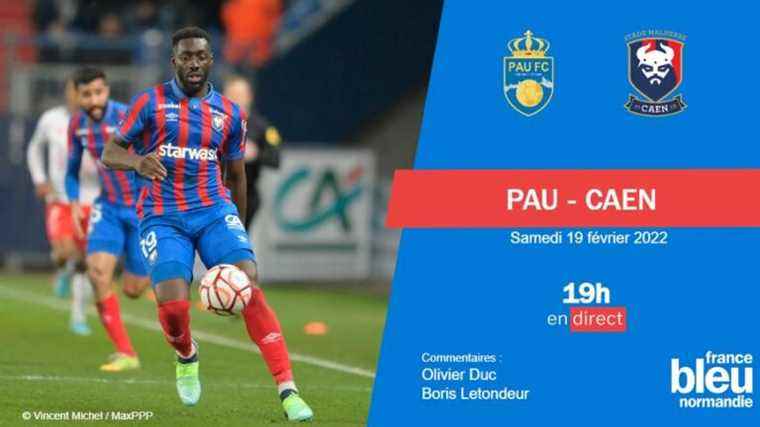 Ligue 2 (J25): Caen to Pau to finally confirm