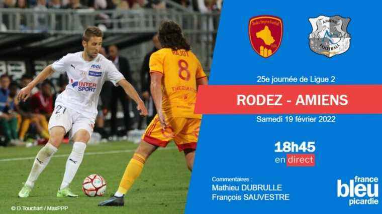 Ligue 2 – Follow the move of Amiens SC to Rodez on France Bleu Picardie