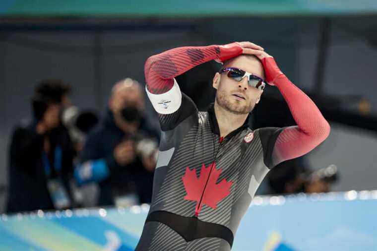 Long track |  Laurent Dubreuil left off the podium in the 500m